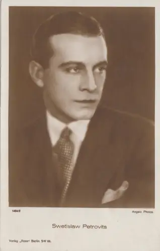 B78204 swetislaw potrovits people schauspieler scan front/back image