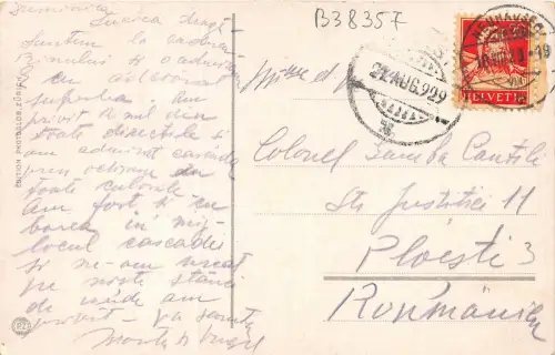 B38357 Rheinfall mit Institut Rhenania Schweiz