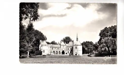 BF12264 environs de sens chateau de fleurigny france front/back image