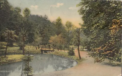B77516 reservoir park torontotcanada scan front/back image