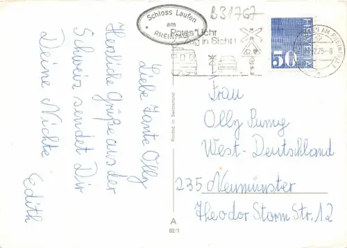 B31767 Rheinfall bei Schaffhausen Schweiz