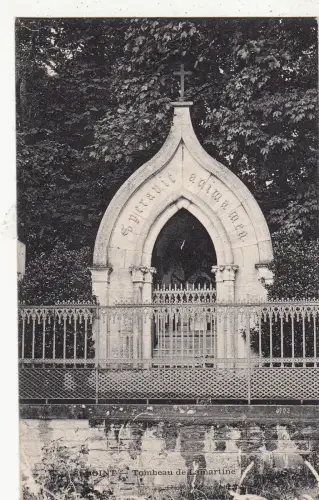 BF16298 st point tombeau de limartine france front/back image