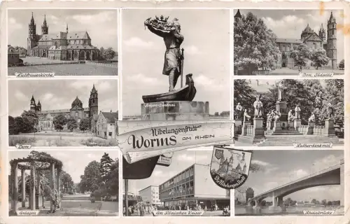 B34583 Worms Multi Views Germany