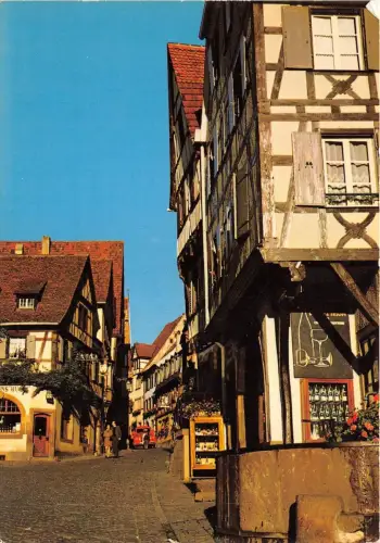 BR23214 Riquewihr la rue principale france