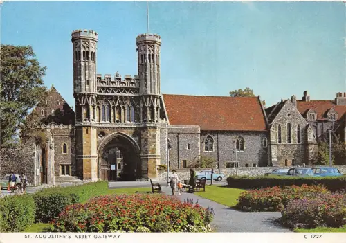 B84226 St Augustie S Abbey Gateway UK