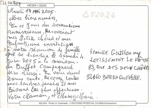 B52026 Fleurs Flowers Fatzer Cedis