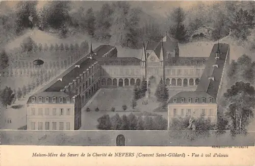 BF5421 nevers maison mere des sceurs de la charite france Frankreich