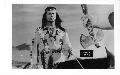 Lot274 Pierre Brice Winnetou Schauspieler Film Movie Star 6x9cm