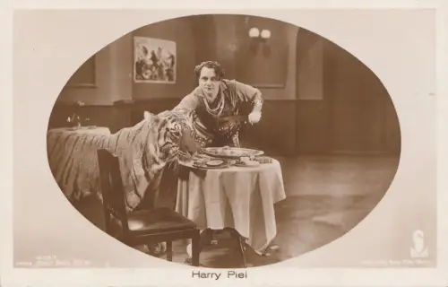 B78195 harry piei tiger people schauspieler scan vorder-/rückbild