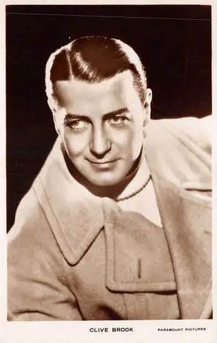 br105108 clive brook schauspieler kino fil star