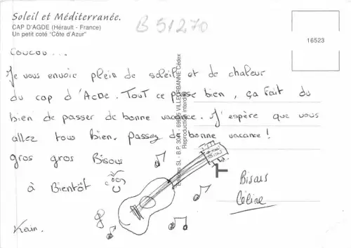 B51270 Cap d'Agde un petit cote Cote d'Azur Frankreich