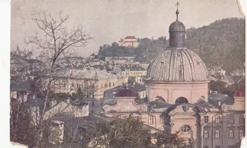 B79619 salzburg vom nonnberg österreich vorder-/rückbild