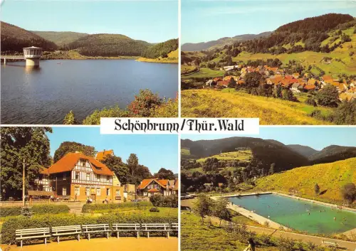 B32268 Talsperre Schönbrunn Schwimmbad Österreich