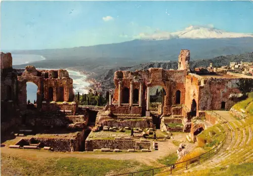 BR23866 Taormina Scena del teatri reco italy