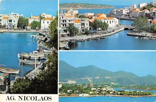 B96455 ag nicolaos Schiffsbateaux Griechenland
