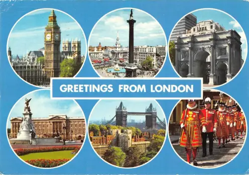 BT4631 London Multi Views United Kingdom