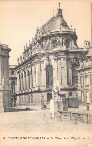 B3904 Frankreich Paris Versailles Chevet de la Chapelle Front/Back Scan