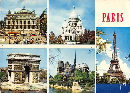 BT8216 Paris Multi Views Frankreich