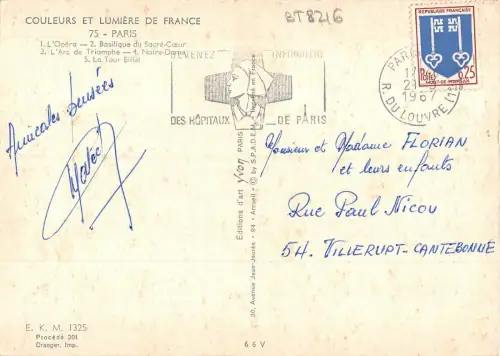 BT8216 Paris Multi Views Frankreich