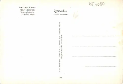 BT4080 Vue egenrale Juan les pins Paris Frankreich