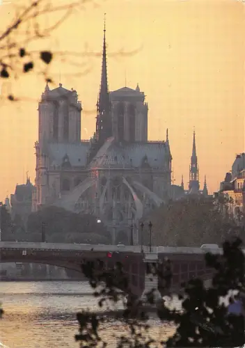 BT6236 La cathedrale Notre Dame Paris Frankreich