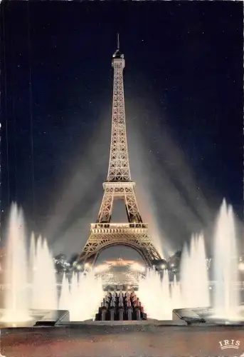BT3315 paris la tour eiffel illuminee Frankreich