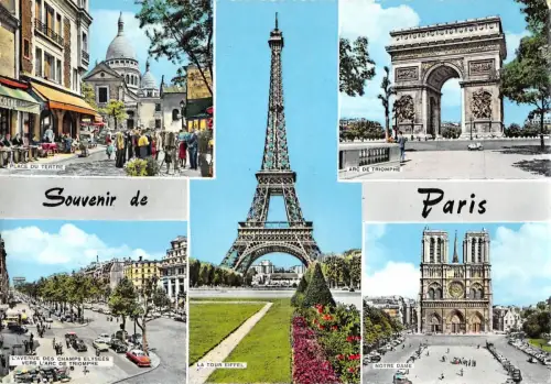 BT3264 Paris Multi Views Frankreich