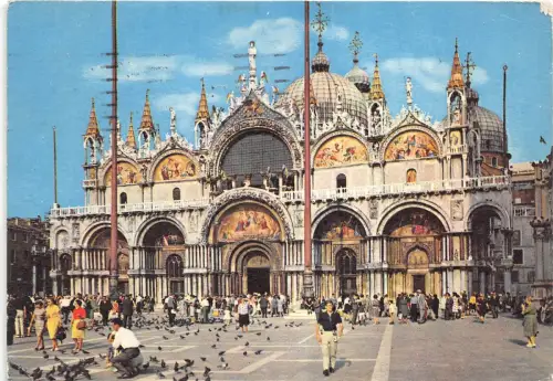 BR4540 Venezia Basilica di san Mareo italy