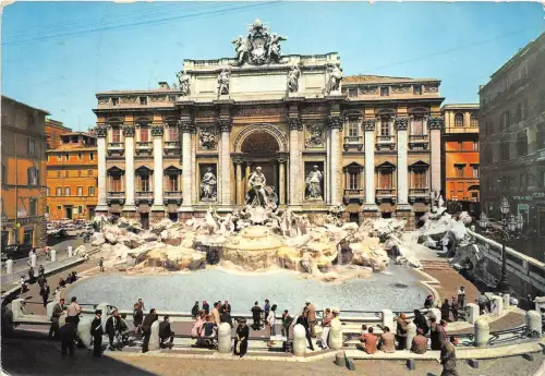 B52347 Roma Fontana di Trevi italy