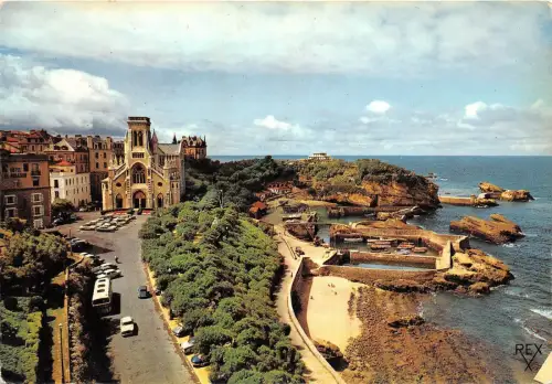 BR8873 L'Atalaye et le Port des Pecheurs Biarritz Frankreich