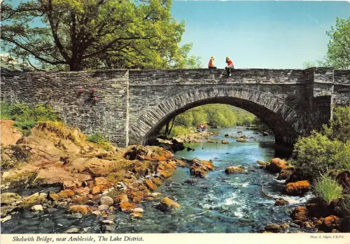 B87393 skelwith bridge near ambleside the lake district uk