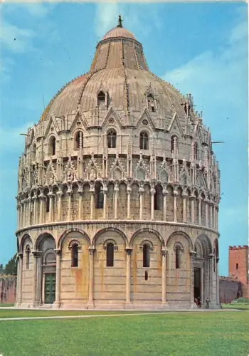 BR13520 Das Baptisterium Pisa Italien