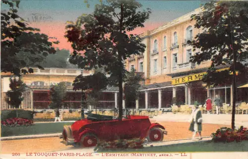 br107339 le touquet paris place l ermitage france oldtimer auto