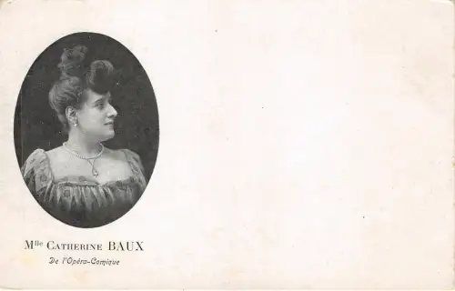 Lot172 Miss Catherine Baux Komische Oper Schauspielerin Frankreich Paris