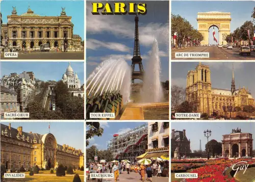 B66596 Multiviews Paris Frankreich