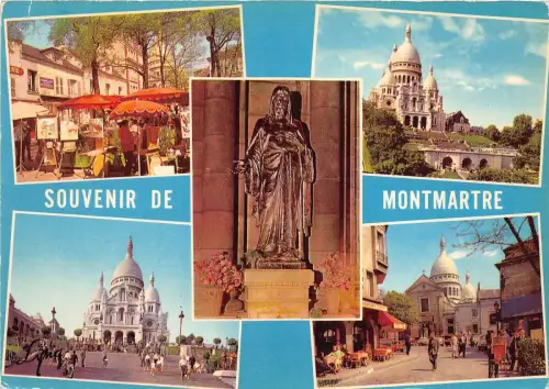 BR151 montmarte Souvenir de Montmarte paris france