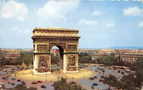 B83070 paris l arc de triomphe france
