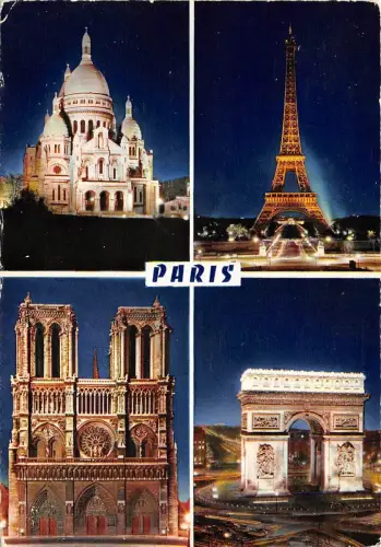 BR776 France Paris multi vues