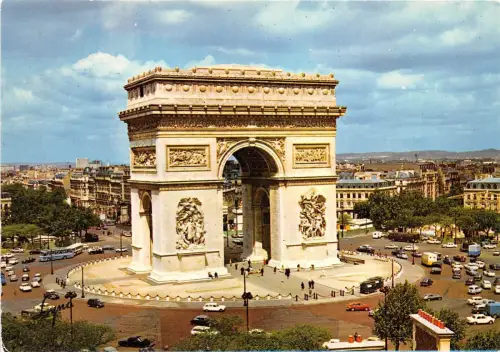 B51857 Paris L`Arc de triomphe france