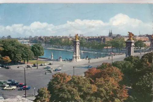 BF14671 Paris Pont Alexandre III Frankreich Front/Back Bild