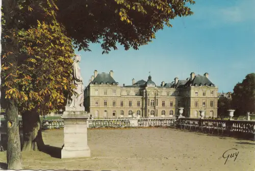 BF25446 le palais du luxembourg paris france front/back image