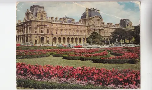 BF31574 paris les jardins du louvre france front/back image