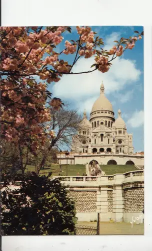 BF20320 montmartre le sacre coeur paris france front/back image