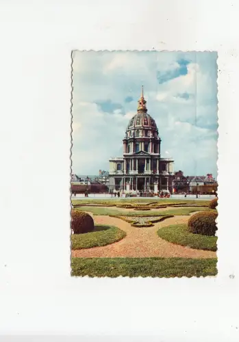 BF31969 paris le dome des invalides france front/back image