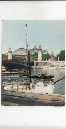 BF28791 le grand palais et le pont alexandre III paris france front/back image