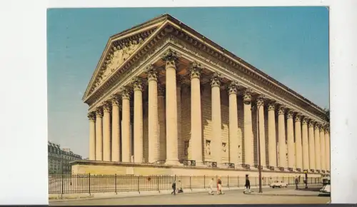 BF28583 paris la madeleine france front/back image