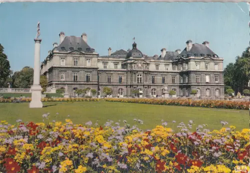 BF20062 paris le luxxembourg et ses jardins france front/back image