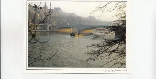BF19774 paris aube fluviale france front/back image