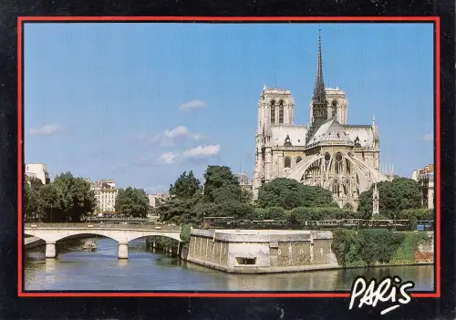 BF13083 paris notre dame france front/back image