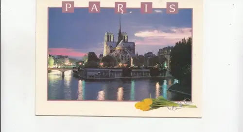 BF20329 Landschaft Paris Frankreich Vorder-/Rückbild